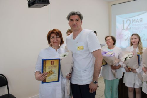 В Заинской ЦРБ отметили Международный день медицинской сестры