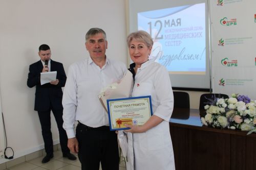 В Заинской ЦРБ отметили Международный день медицинской сестры