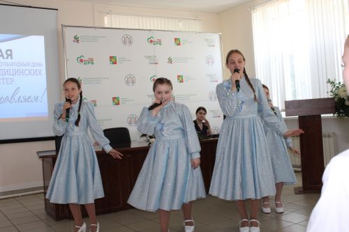 В Заинской ЦРБ отметили Международный день медицинской сестры