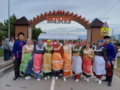 В селе Никольском Лаишевского района проходит русский народный праздник «Каравон»