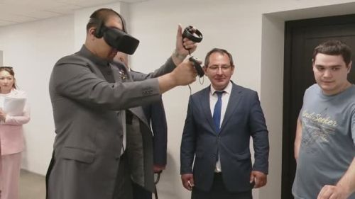 Заинск с рабочим визитом посетил заместитель министра труда, занятости и социальной защиты Республики Татарстан, Герой России Расим Баксиков