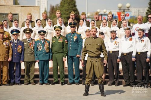 В Казани снимают клип «Солдатлар» для акции «Песни наших отцов»