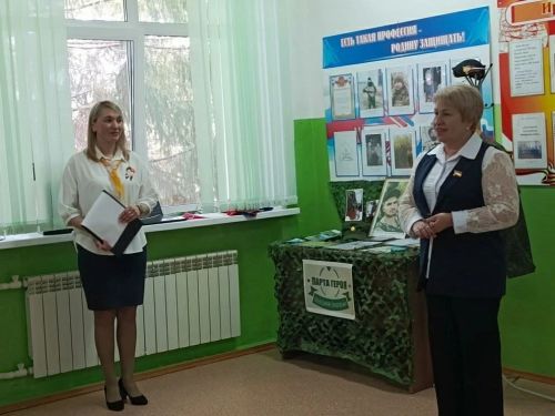 В Верхненалимовской школе открыли «Парту Героя» в память о выпускнике Динаре Бурганове