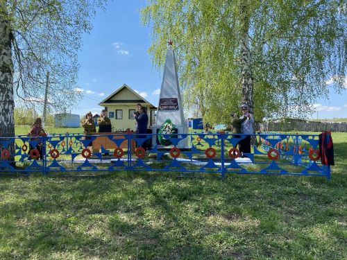 Бөек Җиңү көне уңаеннан Поповка авылында  митинг узды
