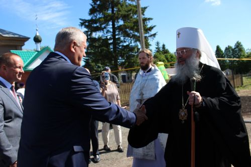 Югары Багражда реставрациядән соң  Изге Троица чиркәве ачылды