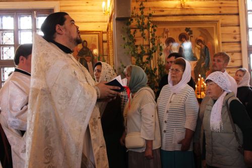 Югары Багражда реставрациядән соң  Изге Троица чиркәве ачылды