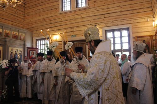 Югары Багражда реставрациядән соң  Изге Троица чиркәве ачылды