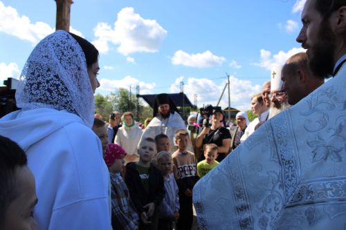 Югары Багражда реставрациядән соң  Изге Троица чиркәве ачылды