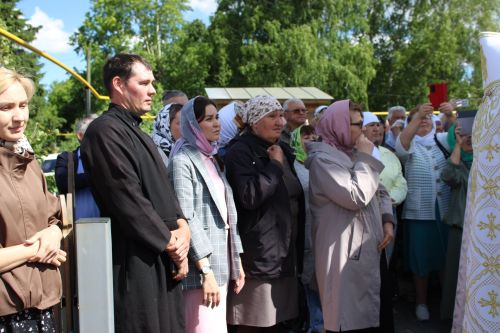 Югары Багражда реставрациядән соң  Изге Троица чиркәве ачылды