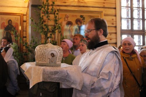 Югары Багражда реставрациядән соң  Изге Троица чиркәве ачылды