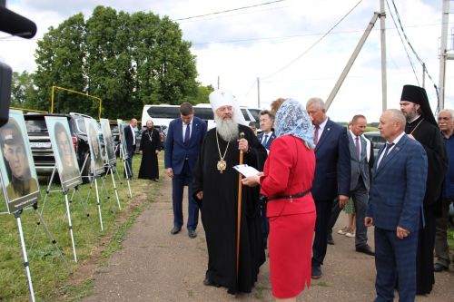 Югары Багражда реставрациядән соң  Изге Троица чиркәве ачылды