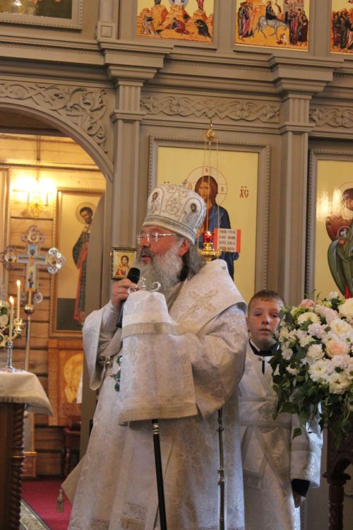 Югары Багражда реставрациядән соң  Изге Троица чиркәве ачылды