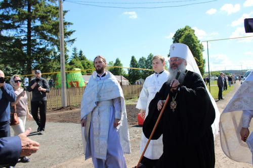 Югары Багражда реставрациядән соң  Изге Троица чиркәве ачылды