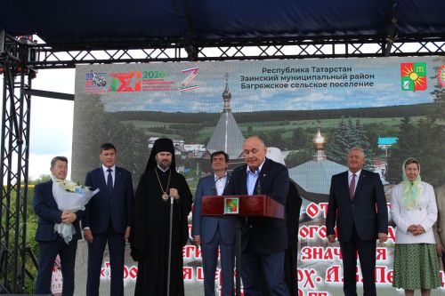 Югары Багражда реставрациядән соң  Изге Троица чиркәве ачылды