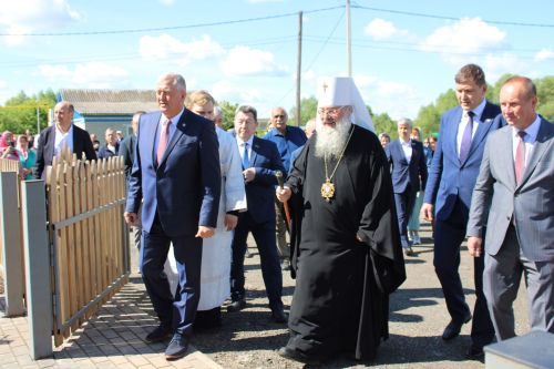 Югары Багражда реставрациядән соң  Изге Троица чиркәве ачылды