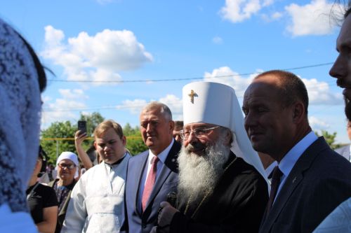 Югары Багражда реставрациядән соң  Изге Троица чиркәве ачылды