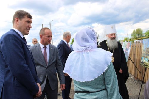 Югары Багражда реставрациядән соң  Изге Троица чиркәве ачылды