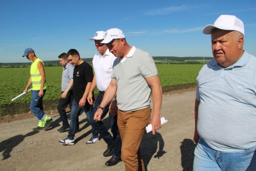 Зәйдә җитәкчеләр күләмле төзелеш эшләре алып барылучы объектларны карады