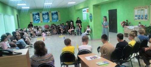 В ГДК Мирного прошла игровая программа по БДД «Безопасность детства»