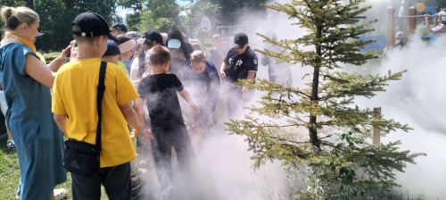 Огонь — не игрушка: урок безопасности в парке Мирного