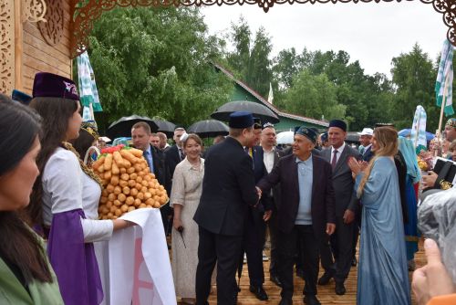 Заинск достойно представил подворье на Сабантуе в Казани