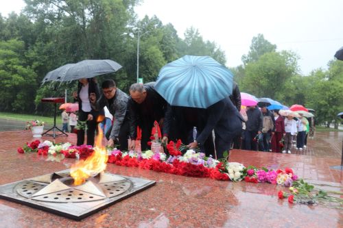Заинцы почтили память погибших в Великой Отечественной войне