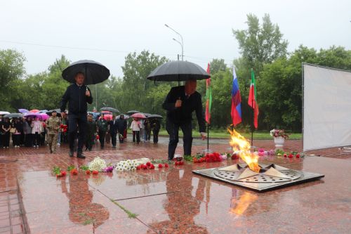 Заинцы почтили память погибших в Великой Отечественной войне
