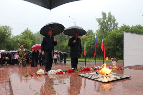 Заинцы почтили память погибших в Великой Отечественной войне