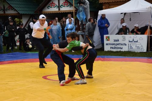 Заинск достойно представил подворье на Сабантуе в Казани