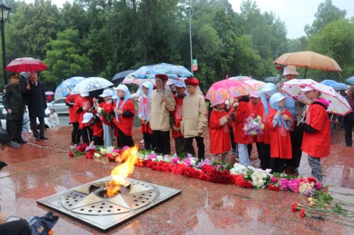 Заинцы почтили память погибших в Великой Отечественной войне