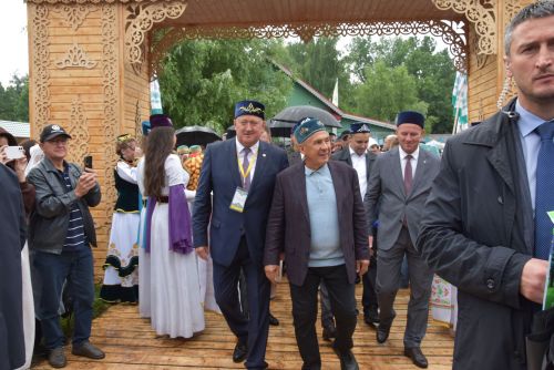 Заинск достойно представил подворье на Сабантуе в Казани