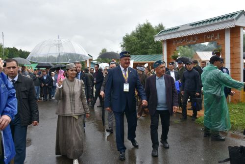 Заинск достойно представил подворье на Сабантуе в Казани