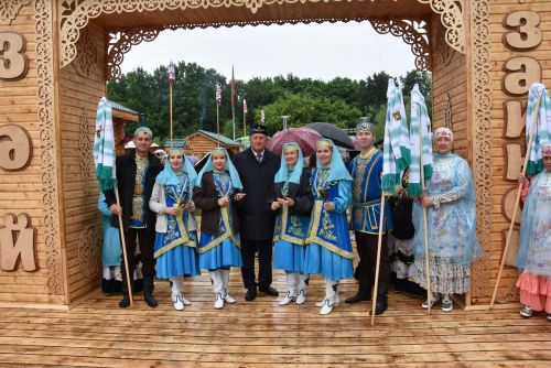 Заинск достойно представил подворье на Сабантуе в Казани