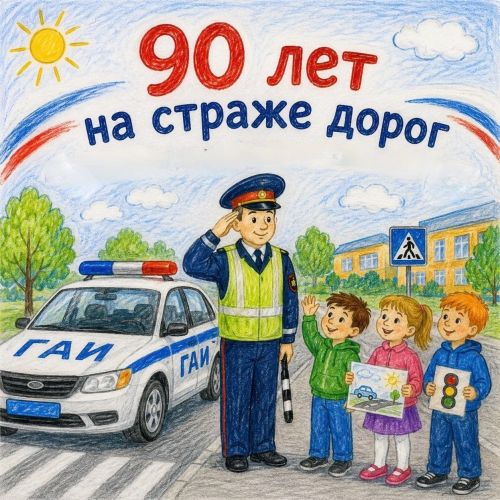 В Заинске подвели итоги конкурса детского рисунка к 90-летию Госавтоинспекции