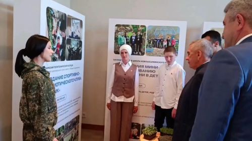 Заинская студентка представила патриотический проект Раису Татарстана на фестивале в Казани