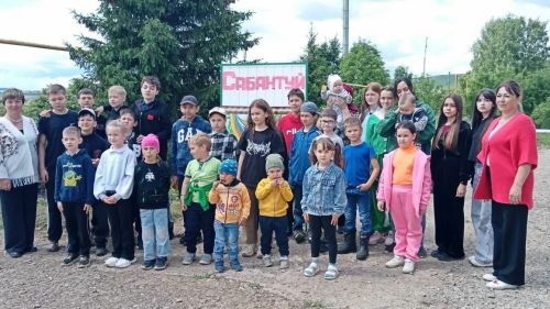 Югары Мәлемдә балалар өчен Сабантуй уздырылды