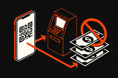 МВД: мошенники используют QR-коды для кражи наличных через банкоматы
