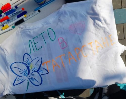 Активисты Заинска провели праздник «Лето в Татарстане» с мастер-классами