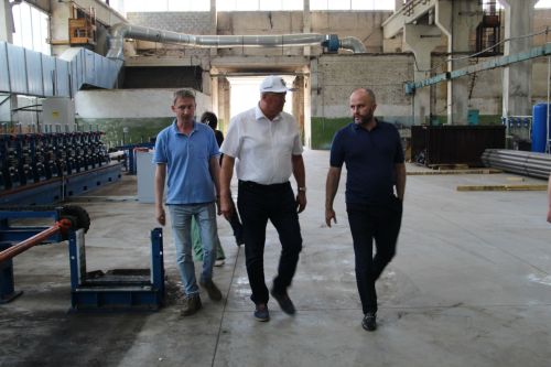 Зәйдә район башлыгы яңа җитештерү мәйданы мөмкинлекләрен бәяләде