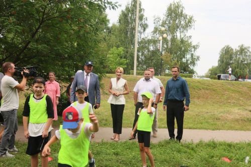 Заинцы отметили праздник в городском парке