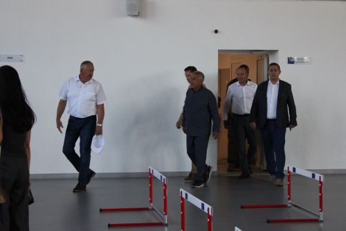 Татарстан Рәисе Зәйдә яңа көрәш сараенда булды