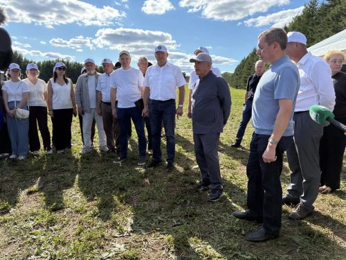 Рустам Минниханов посетил Заинский район