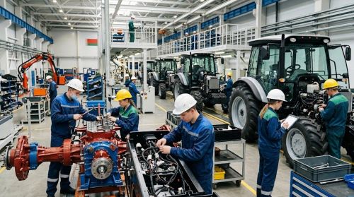 Студенты Татарстана завершили трудовой сезон на Минском тракторном заводе