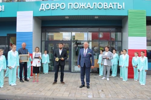 Зәйдә яңа көрәш сарае ачылды