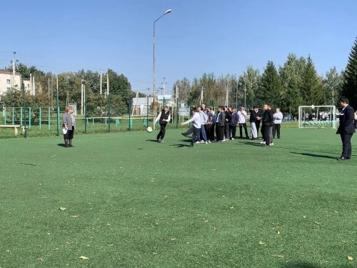 Первокурсники Заинского политехнического колледжа сплотились в команды