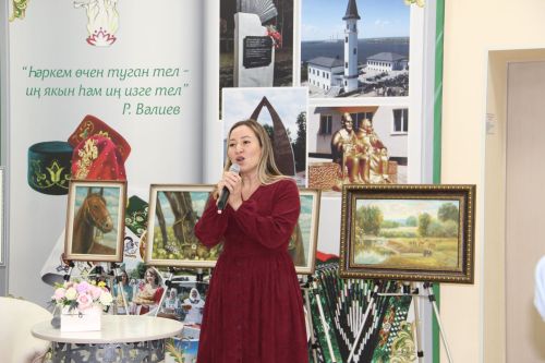 Зәйдә Алсу Туйчинаның “Күңел чагылышында” шәхси күргәзмәсе ачылды
