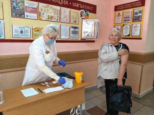 В Заинске в дни выборов работают дополнительные пункты вакцинации от гриппа