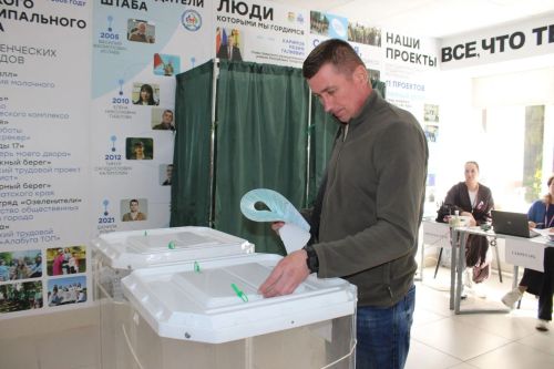 Махсус хәрби операция ветераны Евгений Иванов сайлауларда үз тавышын бирде