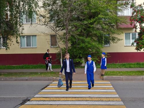 ЮИДовцы школ №5 и №7 Заинска провели для первоклассников мероприятия по безопасности