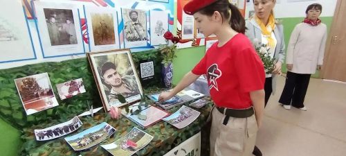 Уроки мужества в Верхненалимской школе посвятили памяти земляка